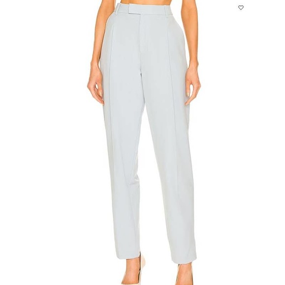L'Academie Kaya Light Blue Blazer and Prudence Trouser SET NWT ($785)(REVOLVE) - Picture 3 of 16